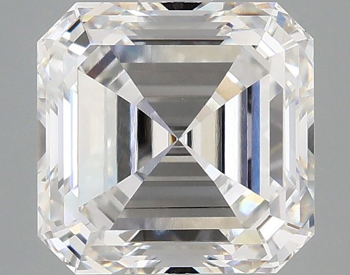Lab-Grown Asscher Diamond - 3.0 Carats, F Color, VVS2 Clarity - Certified by IGI - Report Number: LG677582236