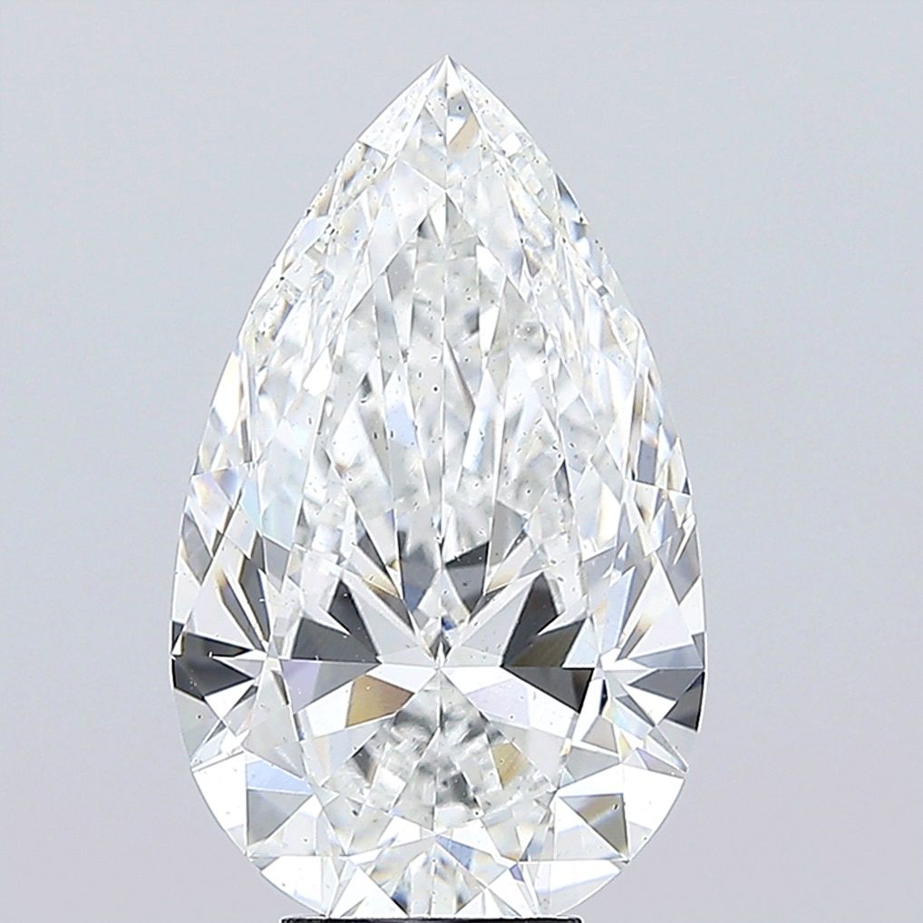 Lab-Grown Pear Diamond - 7.02 Carats, E Color, VS2 Clarity - Certified by IGI - Report Number: LG710585332