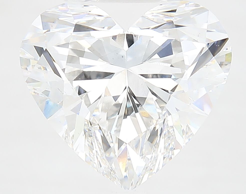 Lab-Grown Heart Diamond - 6.25 Carats, F Color, VS2 Clarity - Certified by IGI - Report Number: LG617447978