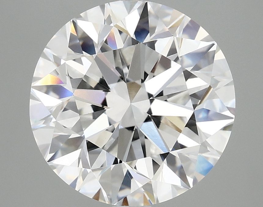 Lab-Grown Round Diamond - 4.06 Carats, E Color, VVS2 Clarity - Certified by IGI - Report Number: LG695511189