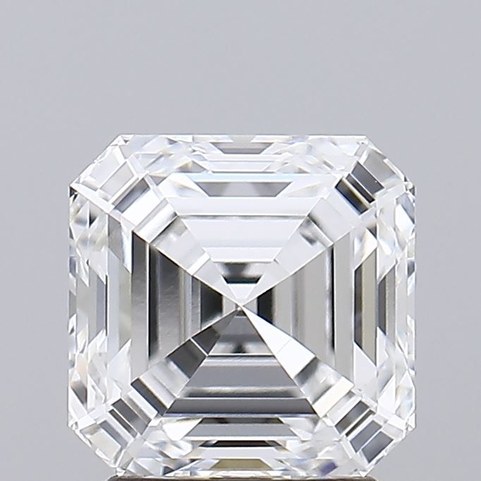 Lab-Grown Asscher Diamond - 2.54 Carats, E Color, VVS2 Clarity - Certified by GIA - Report Number: 6521420811