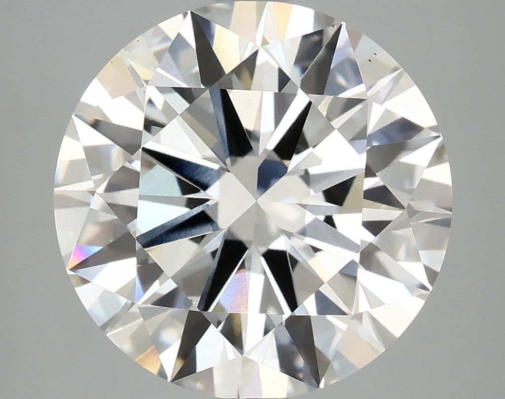 Lab-Grown Round Diamond - 6.01 Carats, F Color, VS1 Clarity - Certified by IGI - Report Number: LG704576040