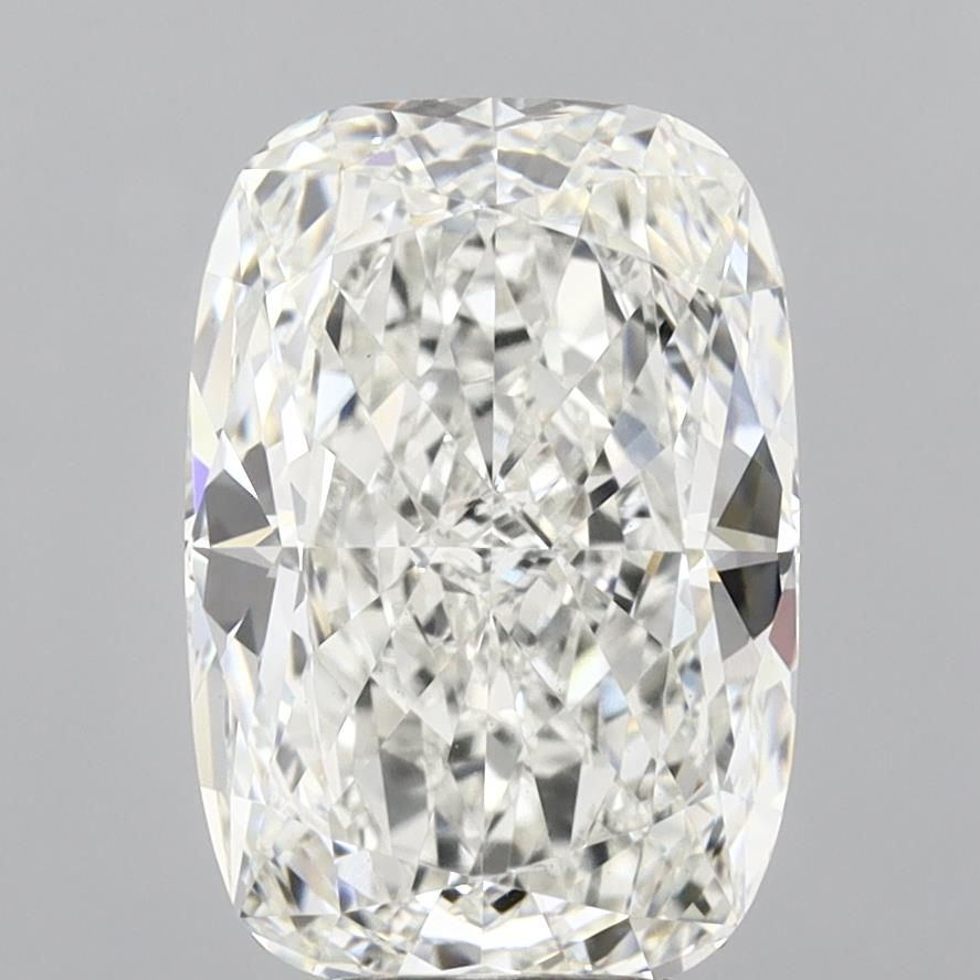 Lab-Grown Cushion Diamond - 5.19 Carats, F Color, VS1 Clarity - Certified by IGI - Report Number: LG675503920