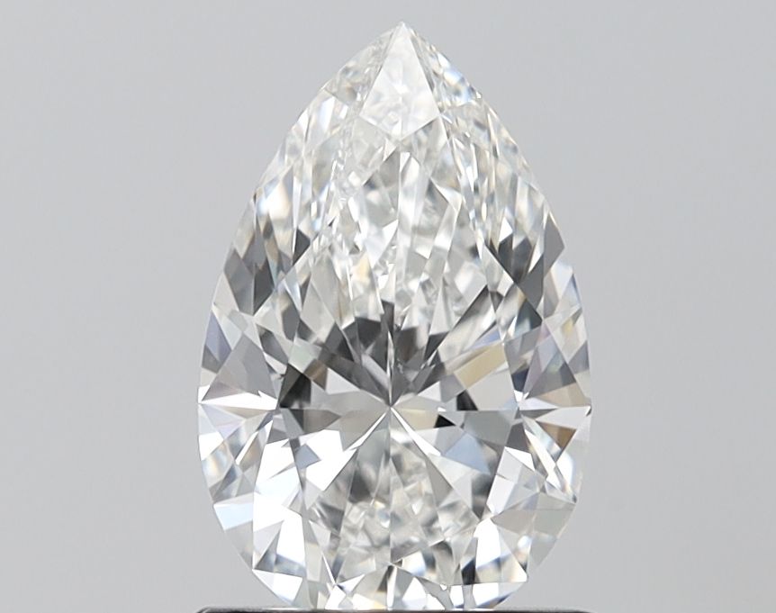 Lab-Grown Pear Diamond - 1.51 Carats, F Color, VVS2 Clarity - Certified by IGI - Report Number: LG681509013
