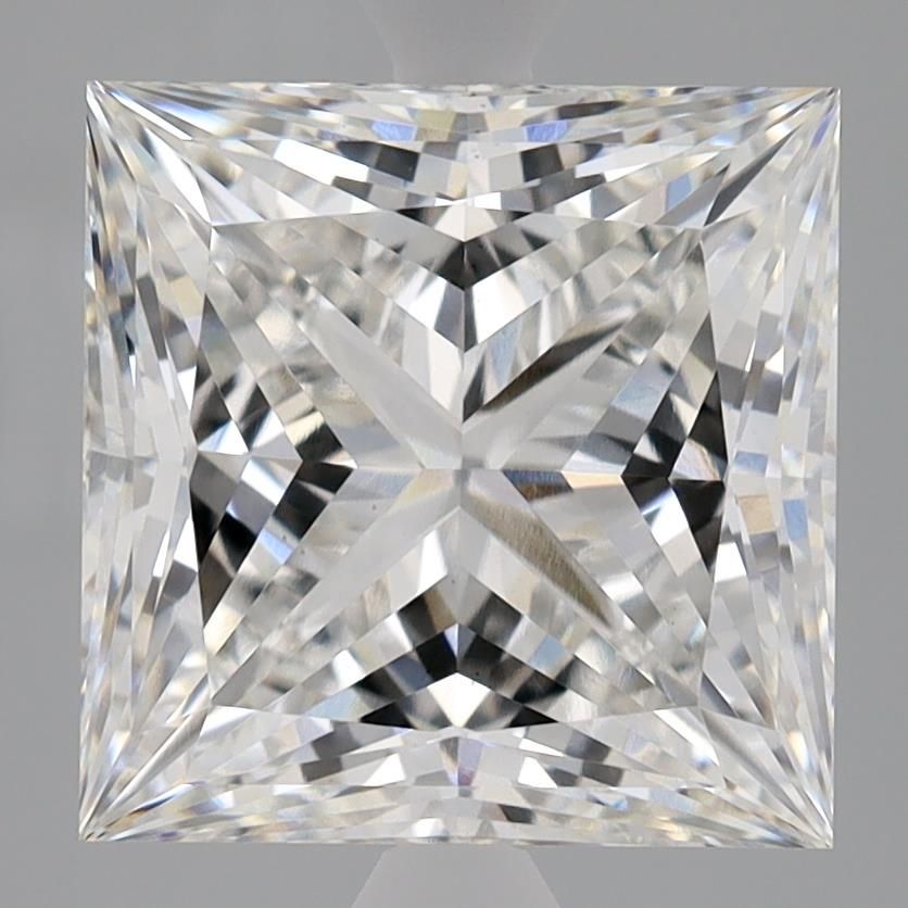 Lab-Grown Princess Diamond - 5.09 Carats, F Color, VS1 Clarity - Certified by IGI - Report Number: LG642465942