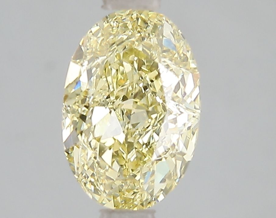 Lab-Grown Oval Diamond - 2.05 Carats, Fancy Intense Yellow Color, VVS2 Clarity - Certified by IGI - Report Number: LG671494860