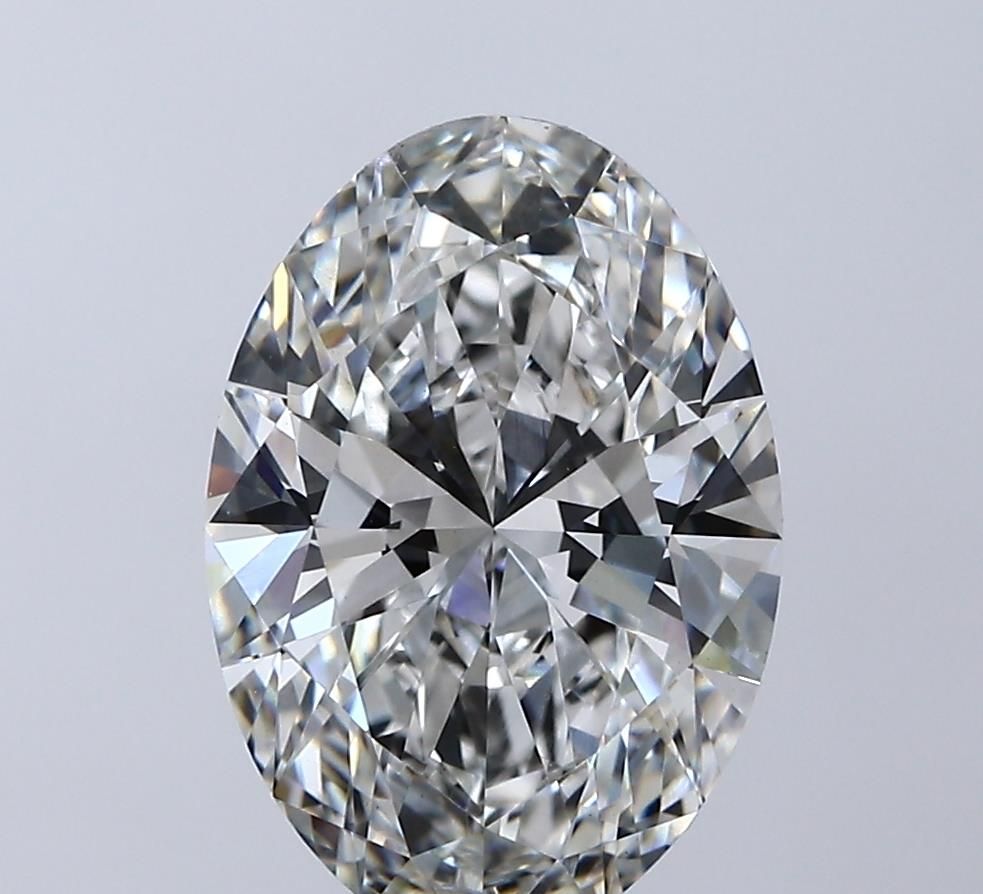 Lab-Grown Oval Diamond - 3.58 Carats, F Color, VVS2 Clarity - Certified by IGI - Report Number: LG716506630