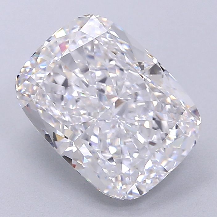 Lab-Grown Cushion Diamond - 3.59 Carats, D Color, VVS2 Clarity - Certified by IGI - Report Number: LG648453133