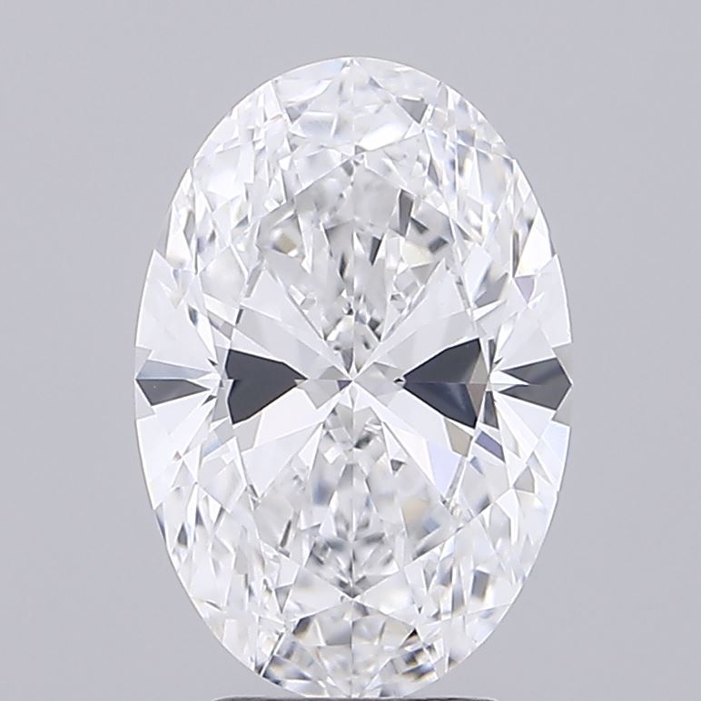 Lab-Grown Oval Diamond - 3.51 Carats, D Color, VVS2 Clarity - Certified by IGI - Report Number: LG695513045