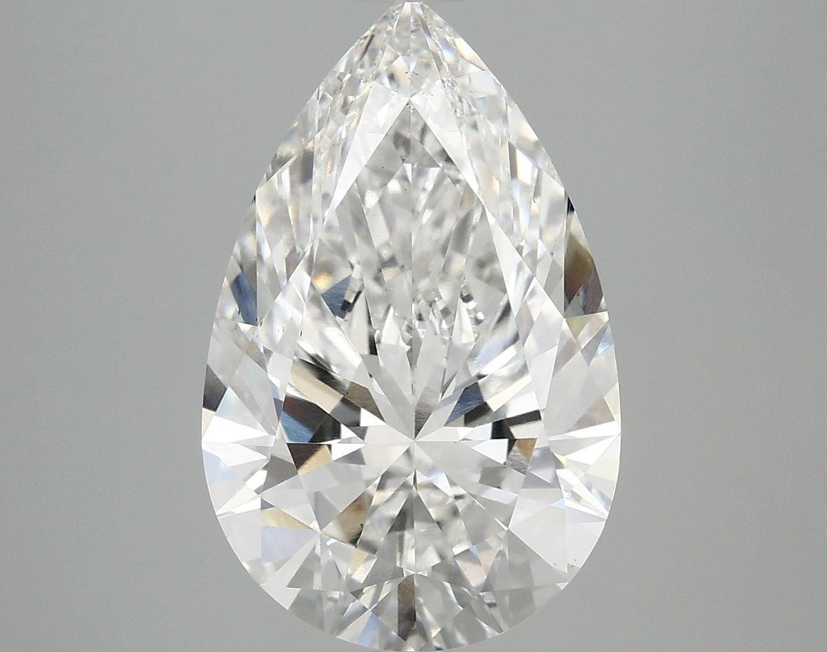 Lab-Grown Pear Diamond - 4.71 Carats, F Color, VS2 Clarity - Certified by IGI - Report Number: LG694512267