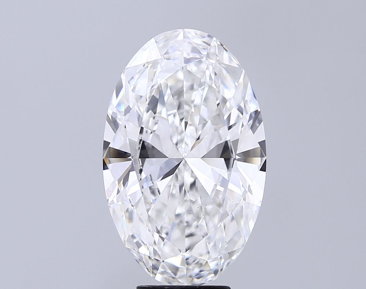 Lab-Grown Oval Diamond - 7.02 Carats, E Color, VS2 Clarity - Certified by IGI - Report Number: LG702575985