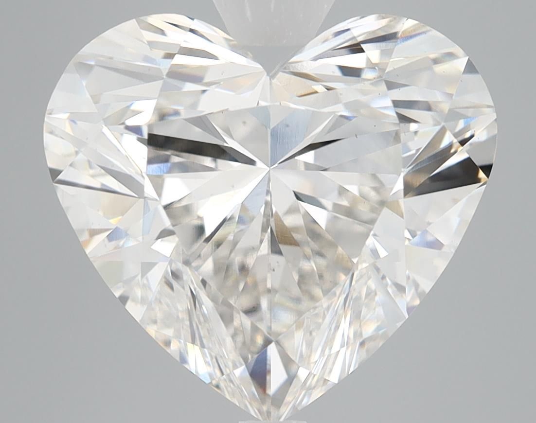 Lab-Grown Heart Diamond - 6.43 Carats, F Color, VS1 Clarity - Certified by IGI - Report Number: LG598314390