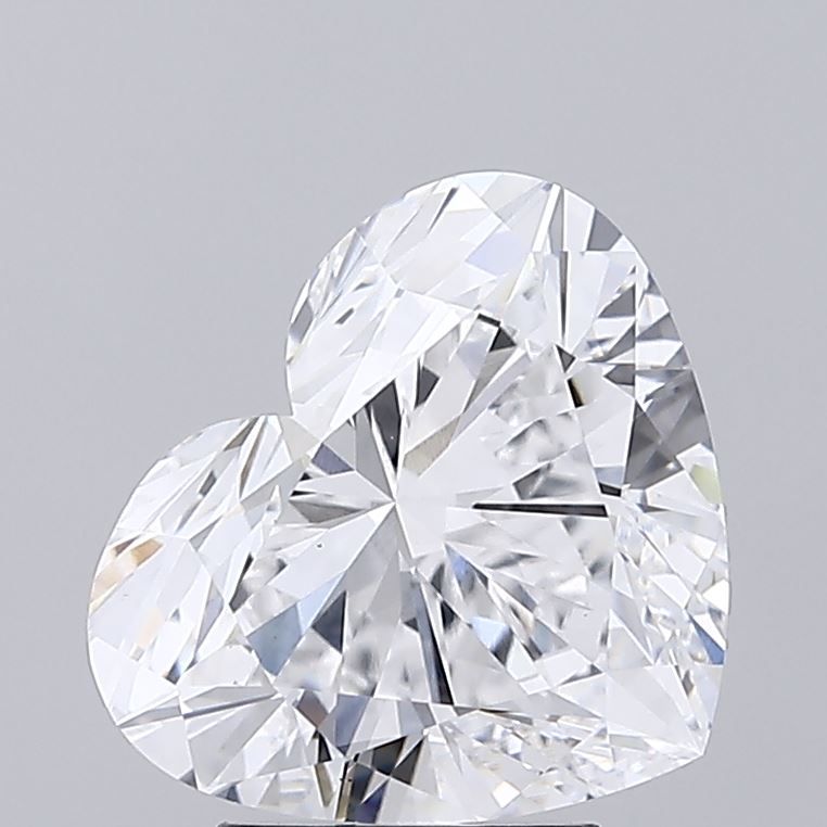 Lab-Grown Heart Diamond - 4.0 Carats, D Color, VS1 Clarity - Certified by IGI - Report Number: LG635417703