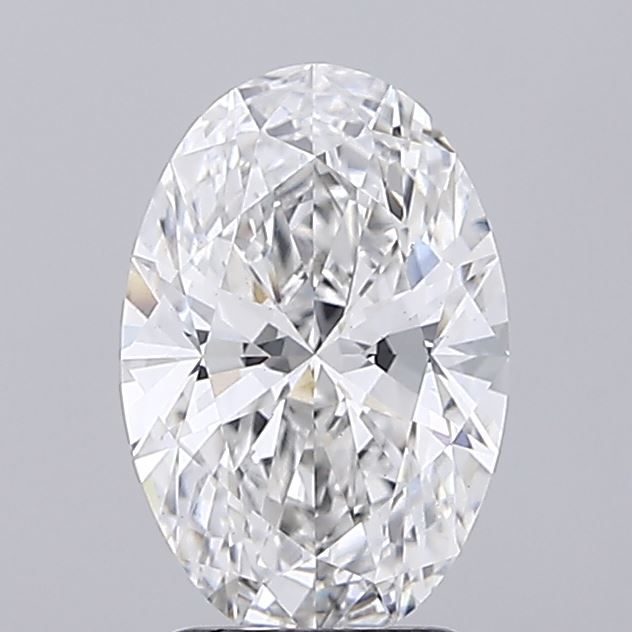 Lab-Grown Oval Diamond - 2.59 Carats, E Color, VS1 Clarity - Certified by IGI - Report Number: LG719546594