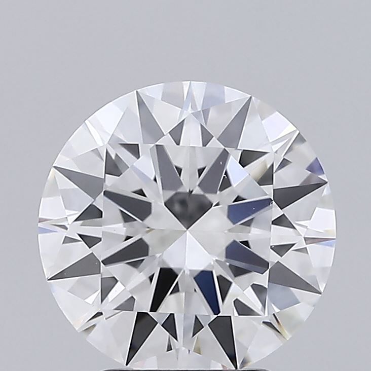 Lab-Grown Round Diamond - 3.0 Carats, E Color, VS2 Clarity - Certified by IGI - Report Number: LG681583574