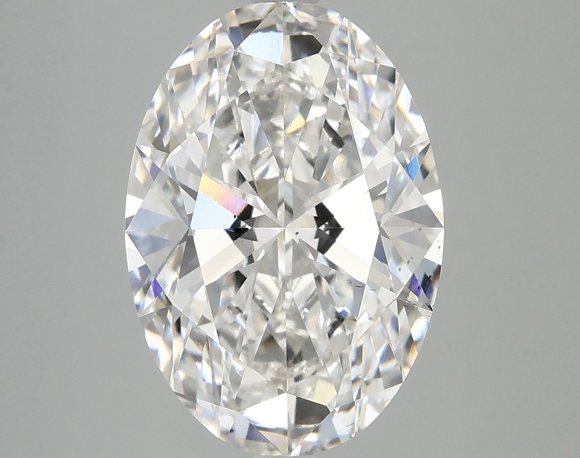 Lab-Grown Oval Diamond - 5.04 Carats, F Color, VS2 Clarity - Certified by IGI - Report Number: LG698561491