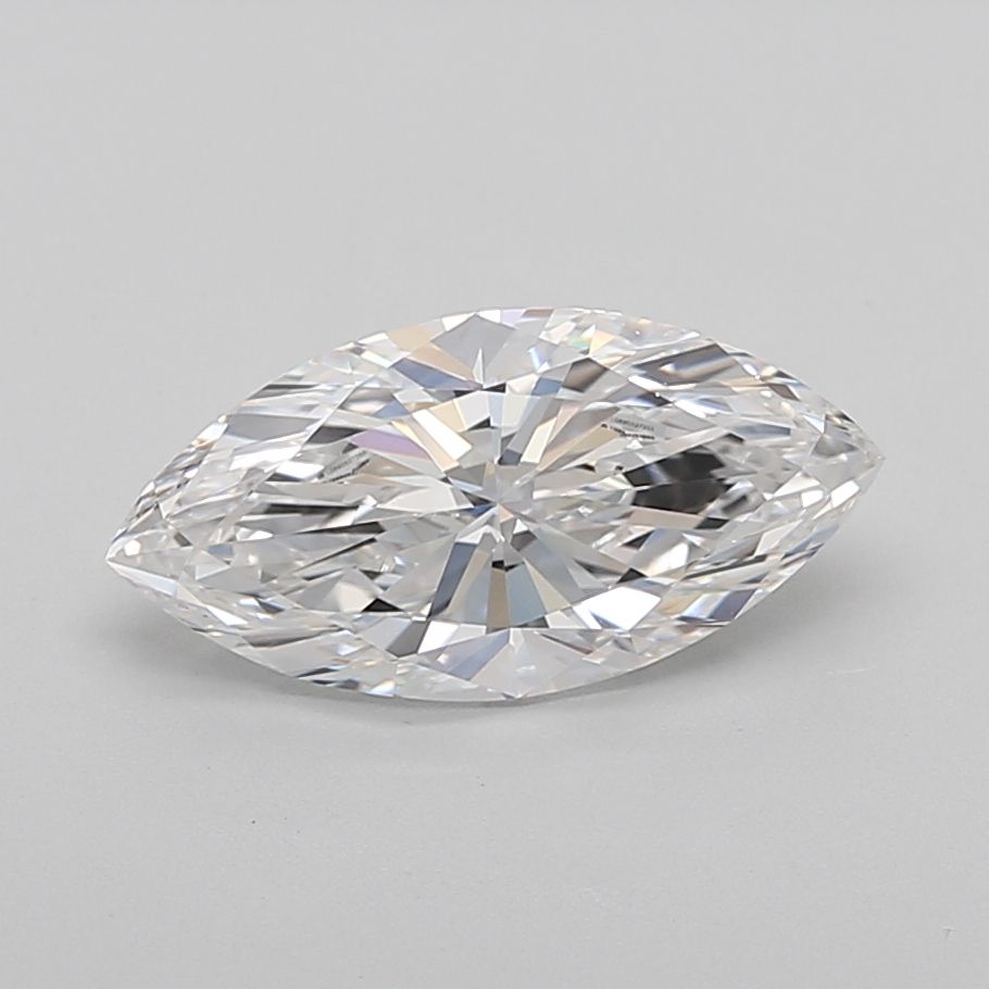 Lab-Grown Marquise Diamond - 3.54 Carats, D Color, VVS1 Clarity - Certified by IGI - Report Number: LG690527255