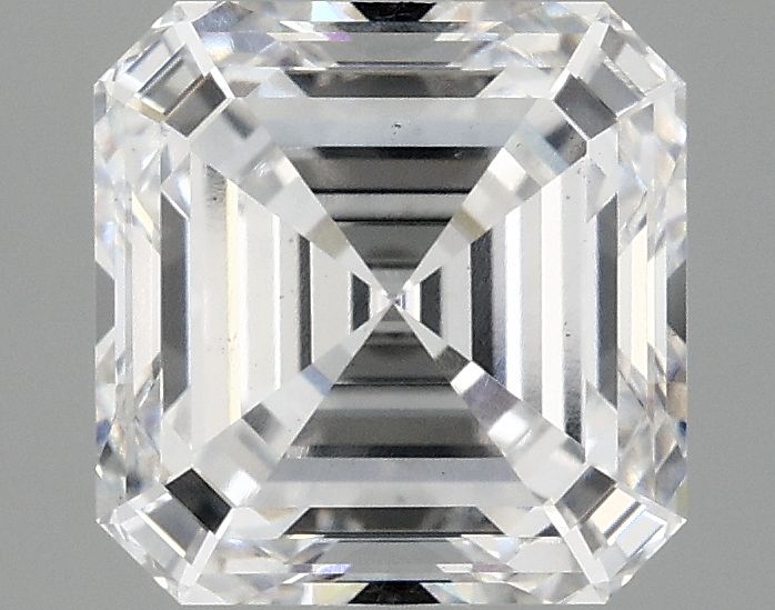 Lab-Grown Asscher Diamond - 3.02 Carats, D Color, VS1 Clarity - Certified by IGI - Report Number: LG695522955