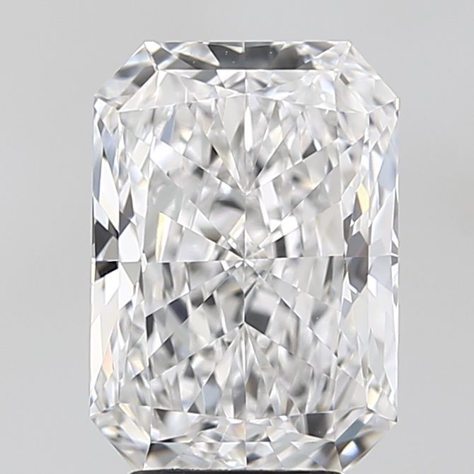 Lab-Grown Radiant Diamond - 3.55 Carats, D Color, VVS2 Clarity - Certified by IGI - Report Number: LG691574151