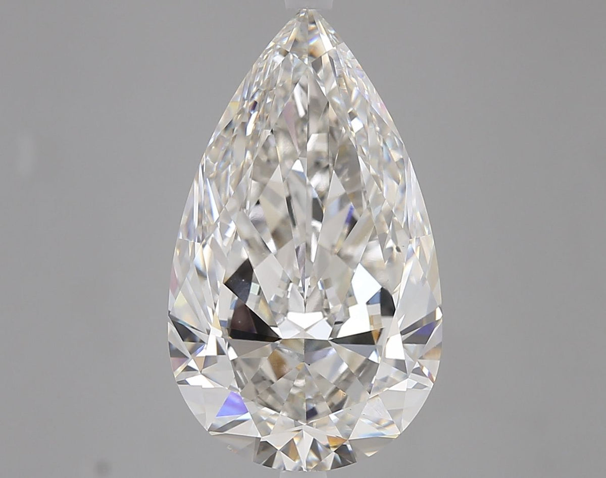 Lab-Grown Pear Diamond - 7.0 Carats, F Color, VS1 Clarity - Certified by IGI - Report Number: LG626482168