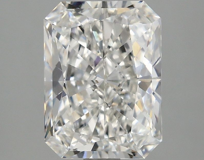 Lab-Grown Radiant Diamond - 2.45 Carats, F Color, VVS2 Clarity - Certified by IGI - Report Number: LG665429424