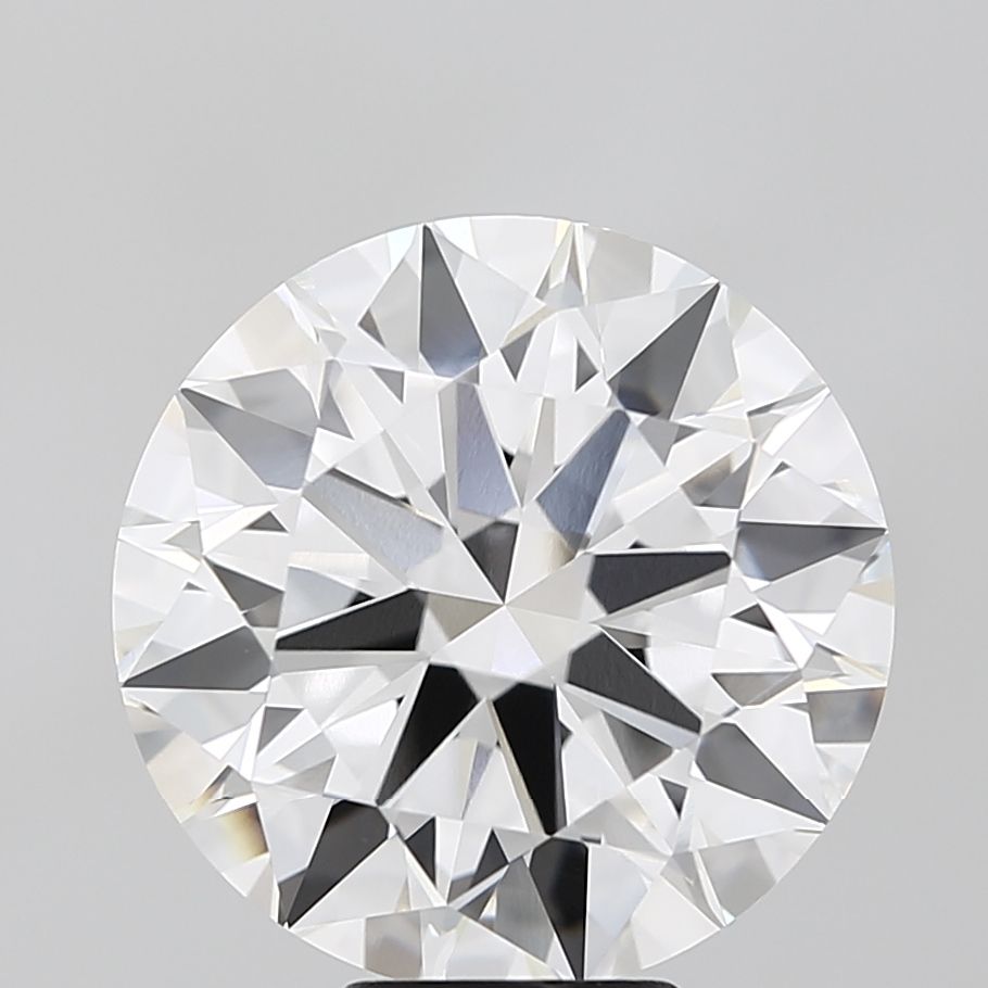 Lab-Grown Round Diamond - 8.01 Carats, E Color, VVS1 Clarity - Certified by IGI - Report Number: LG675574741