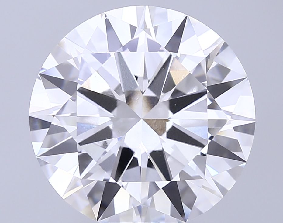 Lab-Grown Round Diamond - 8.02 Carats, E Color, VVS2 Clarity - Certified by IGI - Report Number: LG707530267