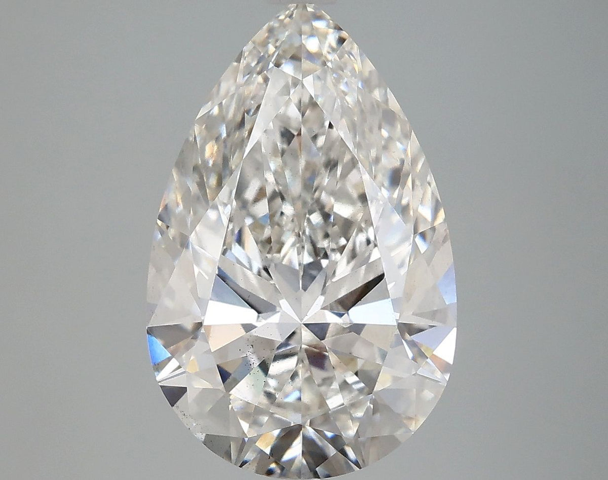 Lab-Grown Pear Diamond - 4.73 Carats, F Color, VS2 Clarity - Certified by IGI - Report Number: LG669464239
