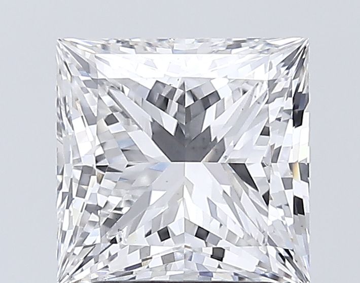 Lab-Grown Princess Diamond - 3.0 Carats, F Color, VS2 Clarity - Certified by IGI - Report Number: LG671416486