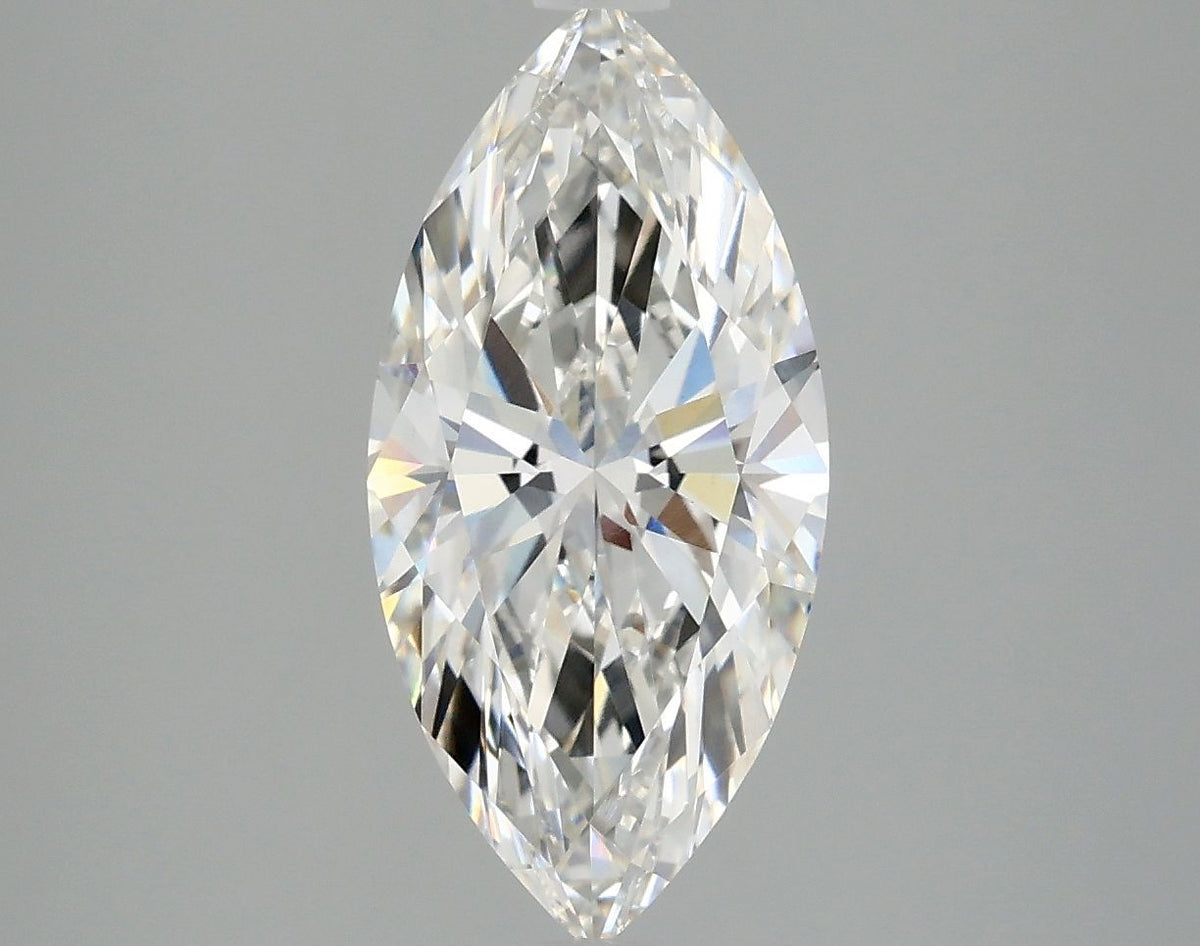 Lab-Grown Marquise Diamond - 2.46 Carats, F Color, VVS2 Clarity - Certified by IGI - Report Number: LG664409828