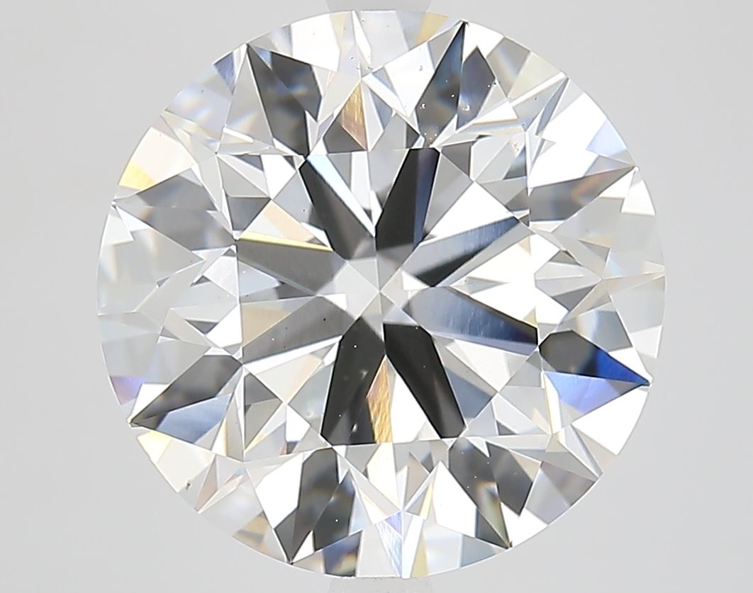 Lab-Grown Round Diamond - 6.49 Carats, F Color, VS1 Clarity - Certified by IGI - Report Number: LG648446157