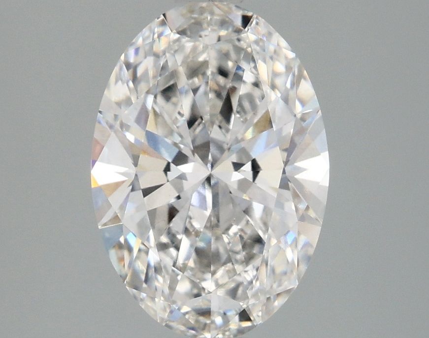 Lab-Grown Oval Diamond - 1.96 Carats, F Color, VVS2 Clarity - Certified by IGI - Report Number: LG681598766