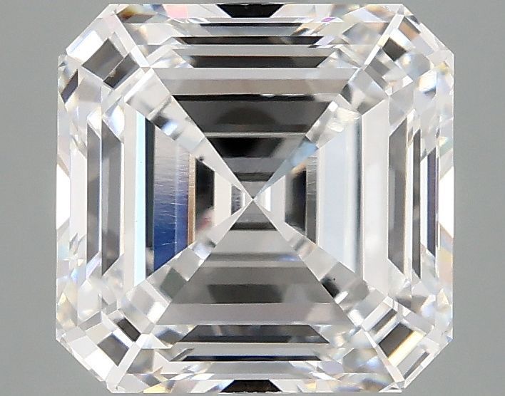 Lab-Grown Asscher Diamond - 2.97 Carats, D Color, VVS2 Clarity - Certified by IGI - Report Number: LG678576344