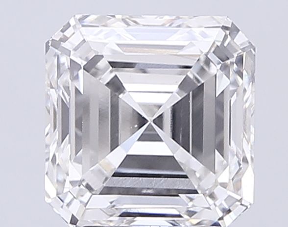 Lab-Grown Asscher Diamond - 4.06 Carats, F Color, VVS2 Clarity - Certified by IGI - Report Number: LG717593942