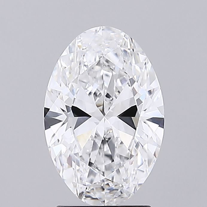 Lab-Grown Oval Diamond - 2.51 Carats, D Color, VVS2 Clarity - Certified by IGI - Report Number: LG679513553
