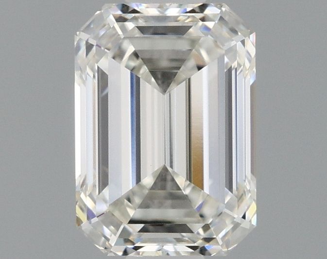 Lab-Grown Emerald Diamond - 0.97 Carats, F Color, VVS2 Clarity - Certified by IGI - Report Number: LG665430399