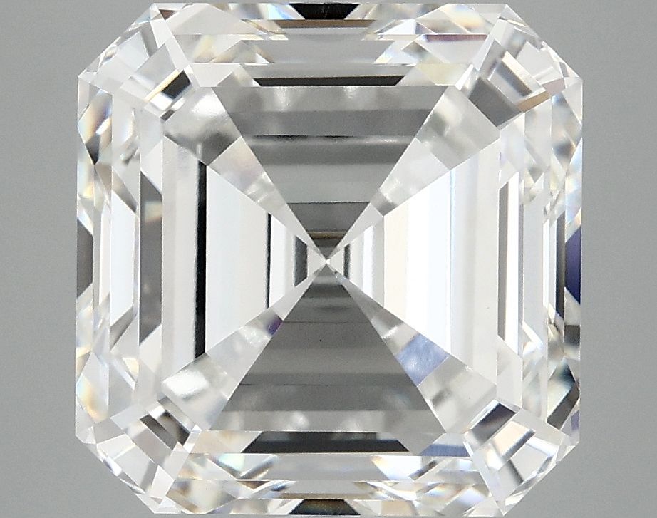 Lab-Grown Asscher Diamond - 7.09 Carats, F Color, VVS2 Clarity - Certified by IGI - Report Number: LG715566499