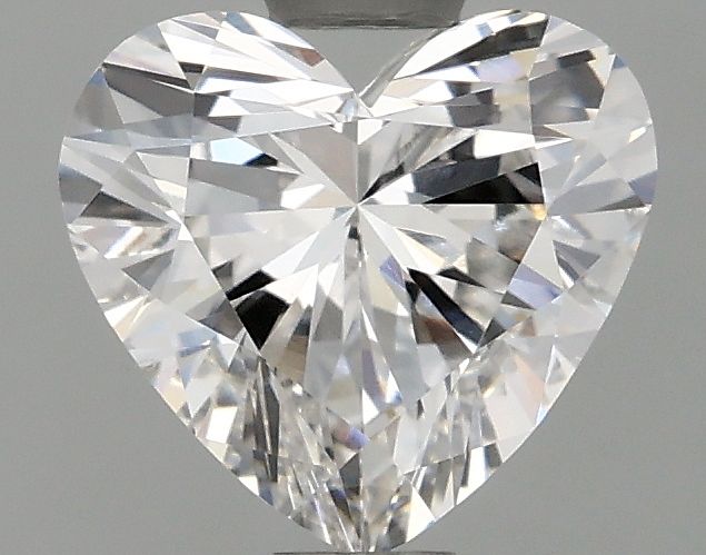 Lab-Grown Heart Diamond - 0.98 Carats, F Color, VVS2 Clarity - Certified by IGI - Report Number: LG678555938