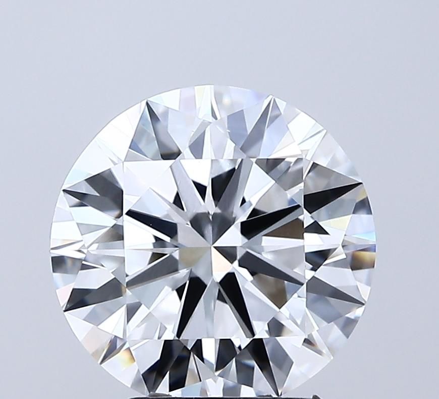 Lab-Grown Round Diamond - 3.5 Carats, E Color, VS1 Clarity - Certified by IGI - Report Number: LG689510812