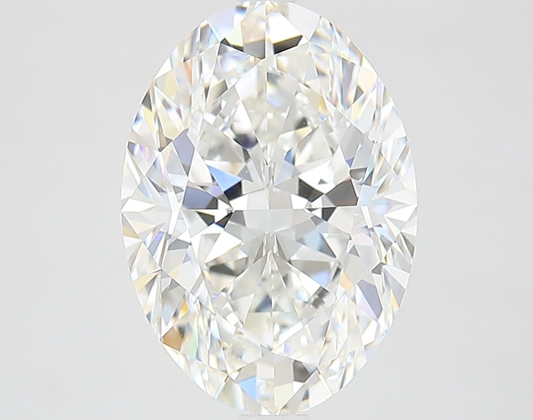 Lab-Grown Oval Diamond - 4.03 Carats, F Color, VVS2 Clarity - Certified by IGI - Report Number: LG660447551