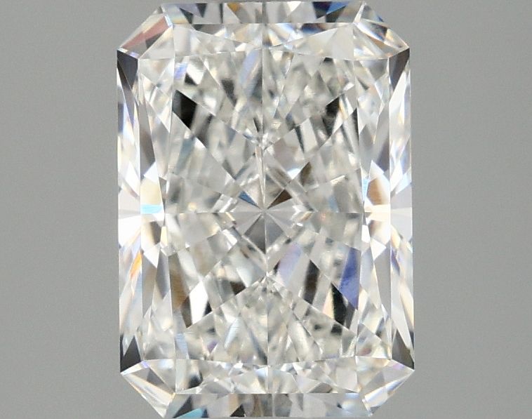 Lab-Grown Radiant Diamond - 1.96 Carats, F Color, VVS2 Clarity - Certified by IGI - Report Number: LG680593596