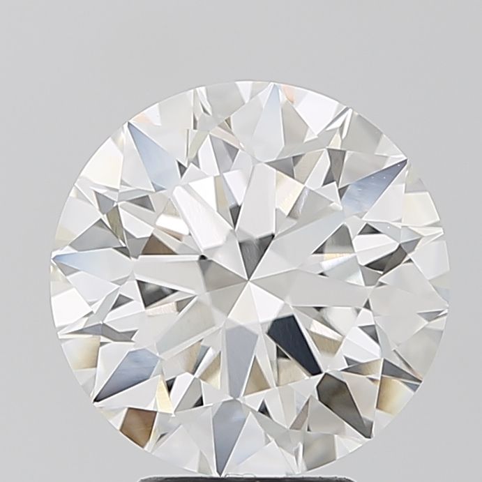 Lab-Grown Round Diamond - 4.09 Carats, F Color, VVS2 Clarity - Certified by IGI - Report Number: LG686503918