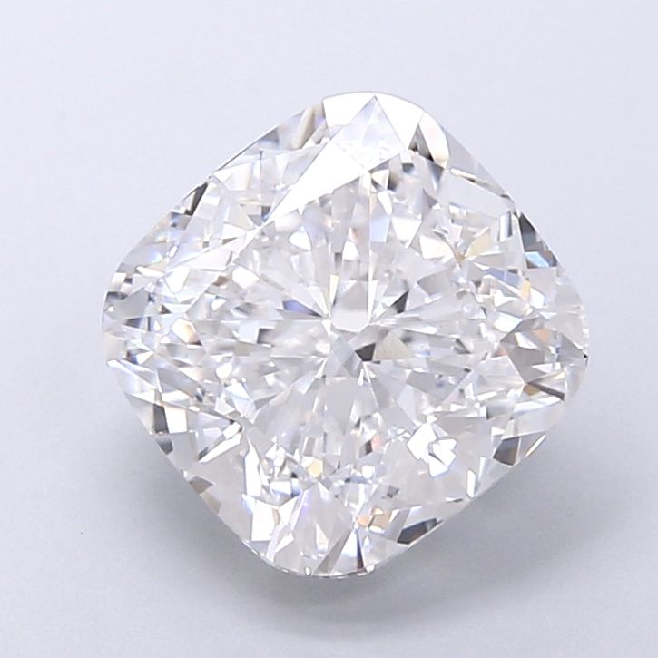 Lab-Grown Cushion Diamond - 4.05 Carats, D Color, VVS2 Clarity - Certified by IGI - Report Number: LG680549587