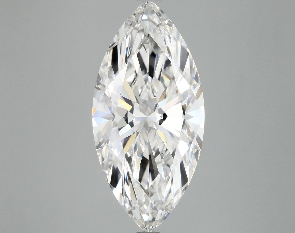Lab-Grown Marquise Diamond - 4.9 Carats, F Color, VS1 Clarity - Certified by IGI - Report Number: LG691523514