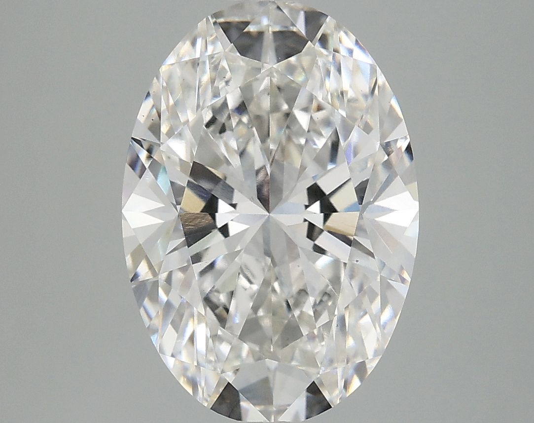 Lab-Grown Oval Diamond - 4.03 Carats, F Color, VS1 Clarity - Certified by IGI - Report Number: LG696568288