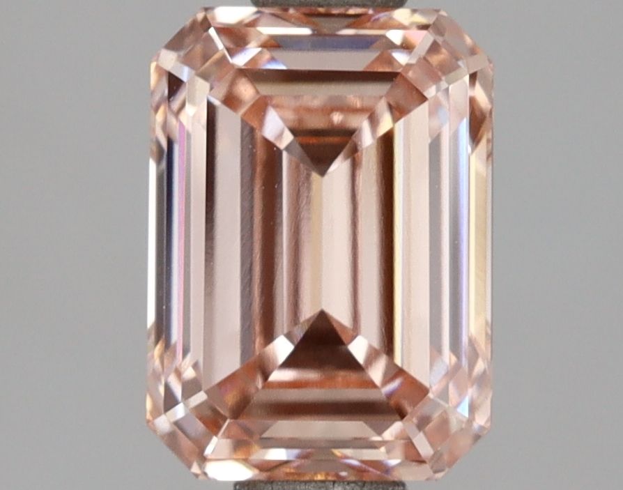Lab-Grown Emerald Diamond - 2.02 Carats, Fancy Intense Pink Color, VVS2 Clarity - Certified by IGI - Report Number: LG685535332