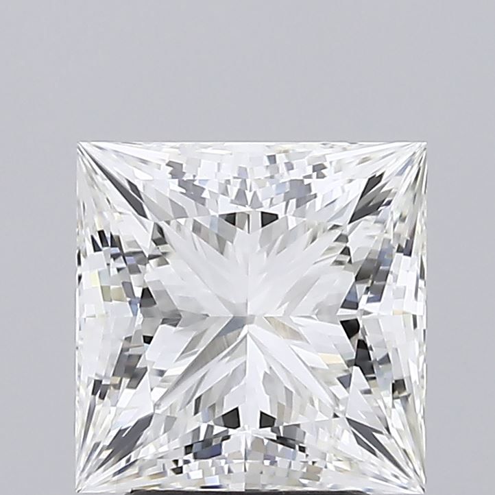 Lab-Grown Princess Diamond - 3.01 Carats, F Color, VVS2 Clarity - Certified by IGI - Report Number: LG628492396