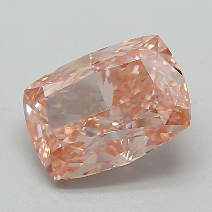 Lab-Grown Heart Diamond - 1.5 Carats, Fancy Intense Yellow Color, VVS2 Clarity - Certified by IGI - Report Number: LG611374315