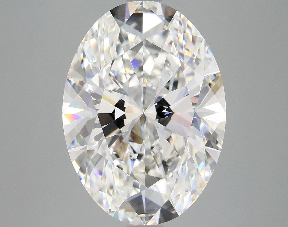 Lab-Grown Oval Diamond - 6.08 Carats, E Color, VS2 Clarity - Certified by IGI - Report Number: LG680569859