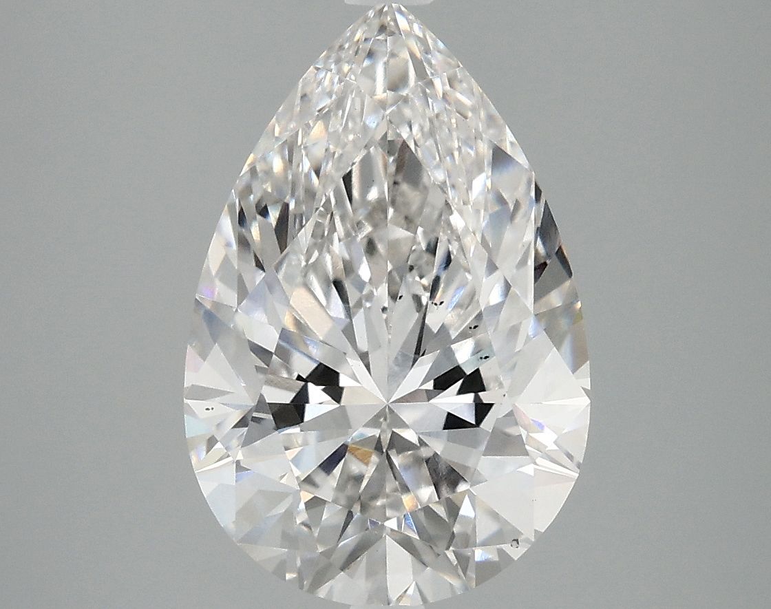 Lab-Grown Pear Diamond - 4.03 Carats, F Color, VS2 Clarity - Certified by IGI - Report Number: LG690527986